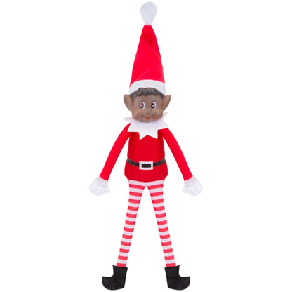 Red Long Leg Black Boy Elf