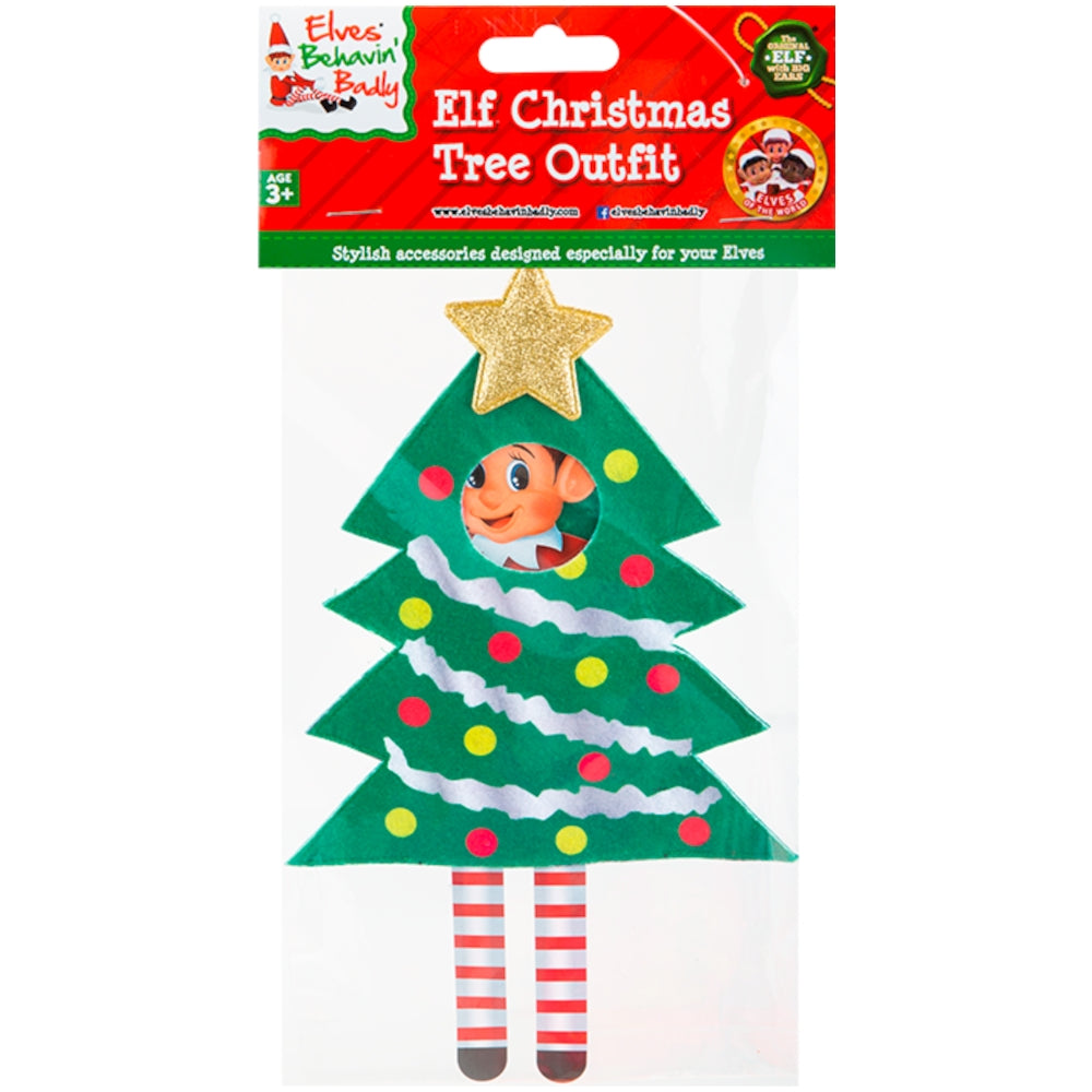 Elf Christmas Tree Outfit