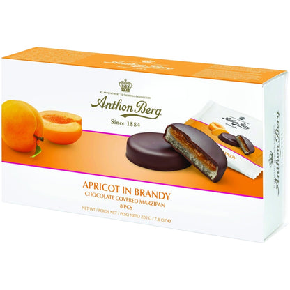 Anthon Berg Apricot in Brandy Chocolate Marzipan Box