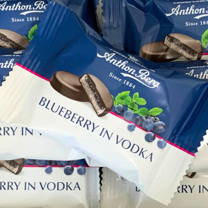 Anthon Berg Blueberry in Vodka Dark Chocolate Marzipan Box