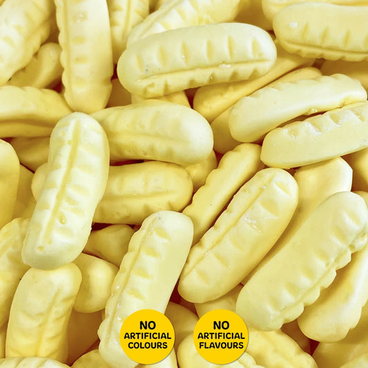 Mini Foam Bananas Sweet Bag - 100gms