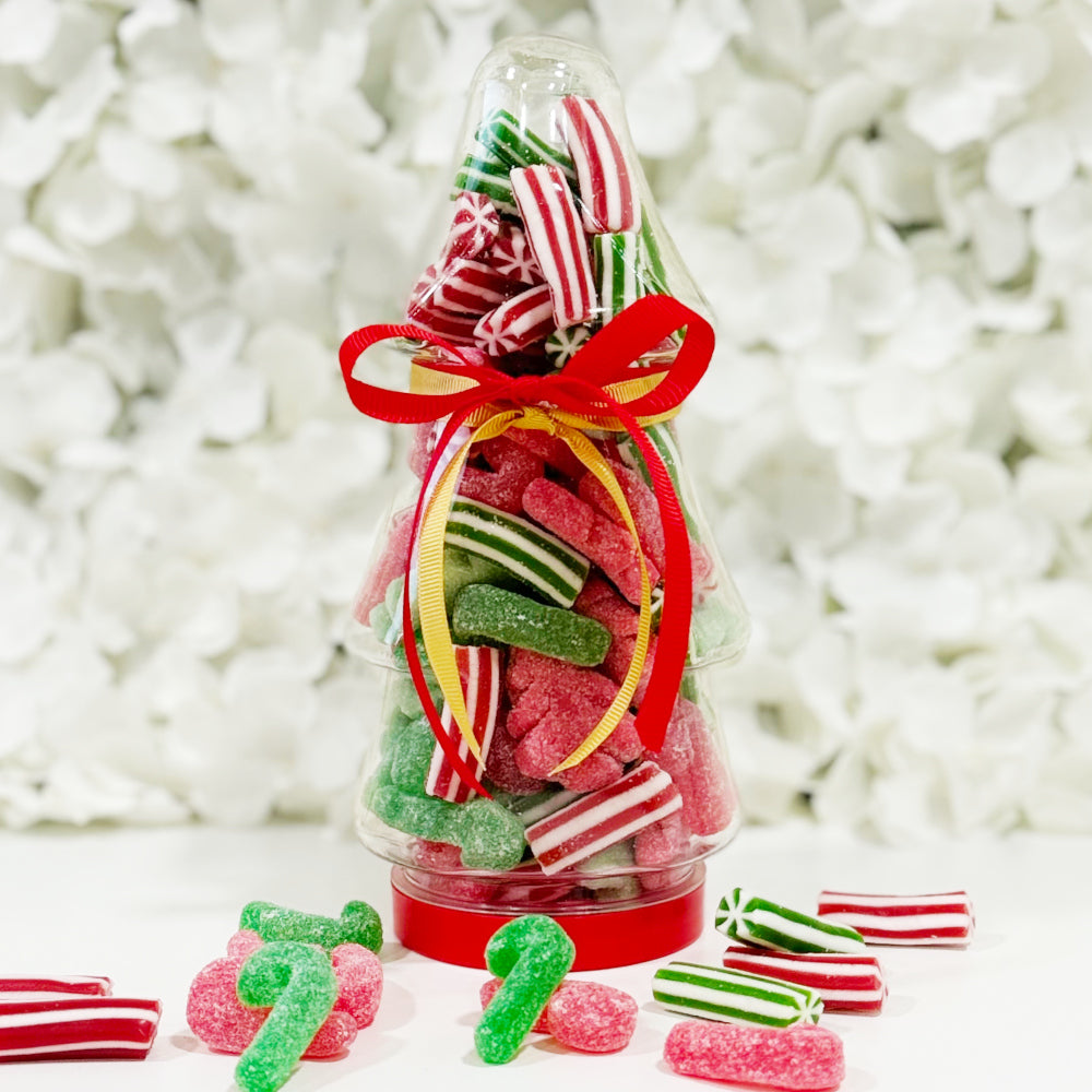 Christmas Tree Sweets Jar