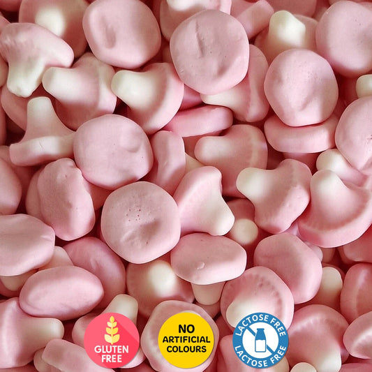 Foam Mushrooms Sweet Bag - 100gms