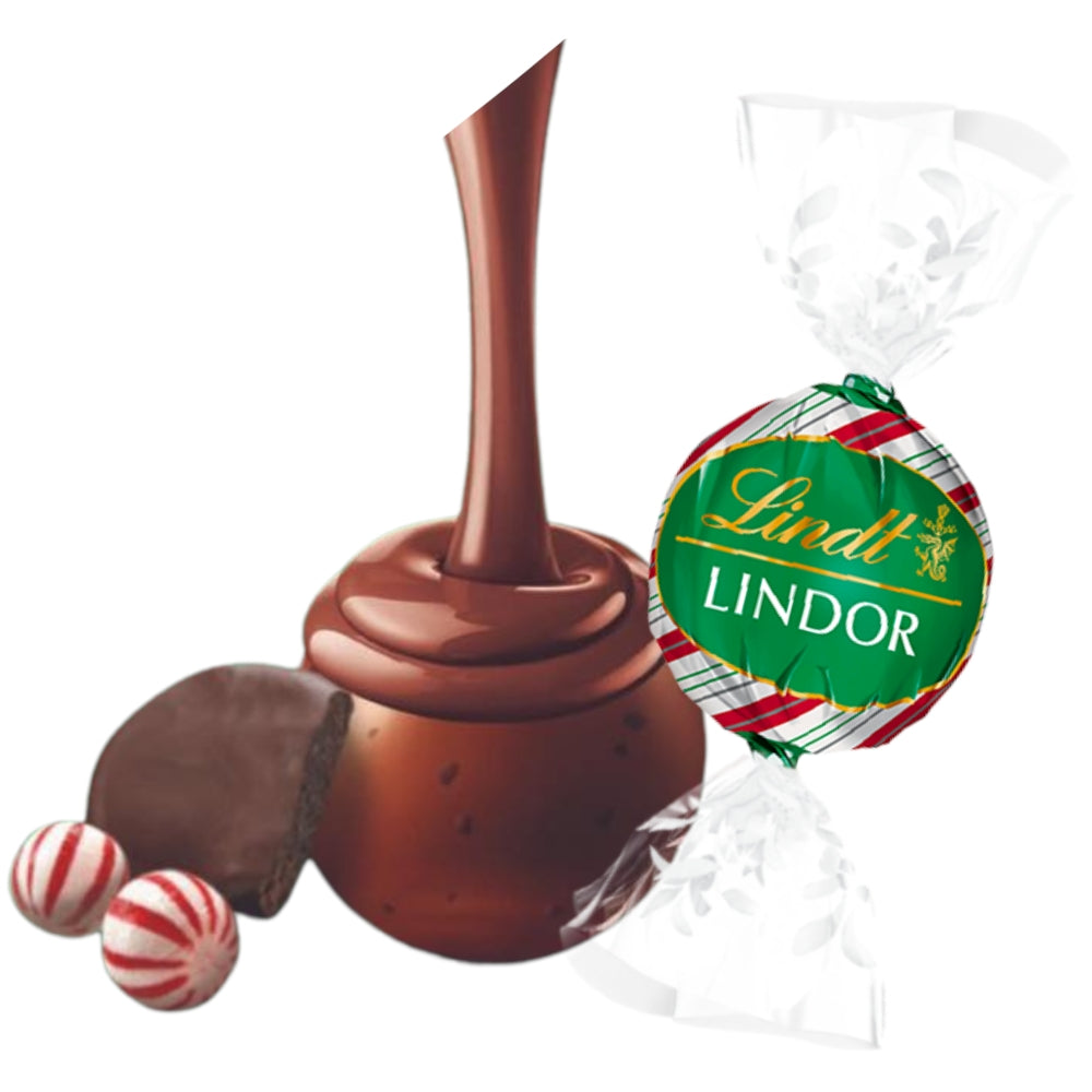 Lindt Lindor US Peppermint Cookie Milk Chocolate