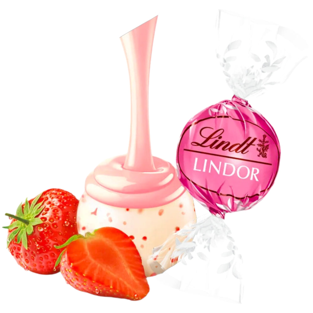 Lindt Lindor UK Strawberries & Cream