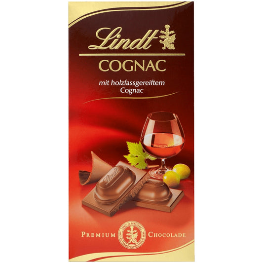 Lindt Cognac Liqueur Chocolate Bar