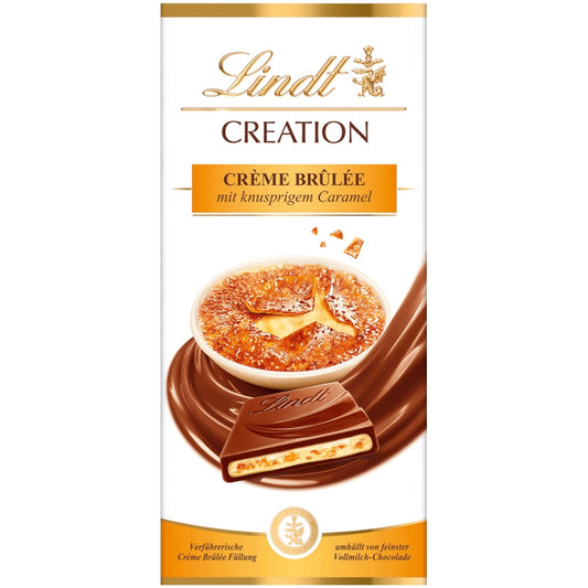 Lindt Creation Creme Brulee Chocolate Bar