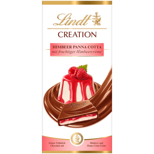Lindt Creation Raspberry Panna Cotta Chocolate Bar