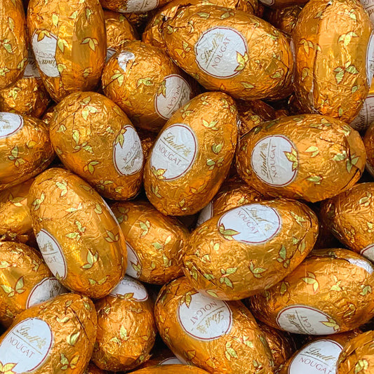 Lindt Hazelnut Nougat Milk Chocolate Egg