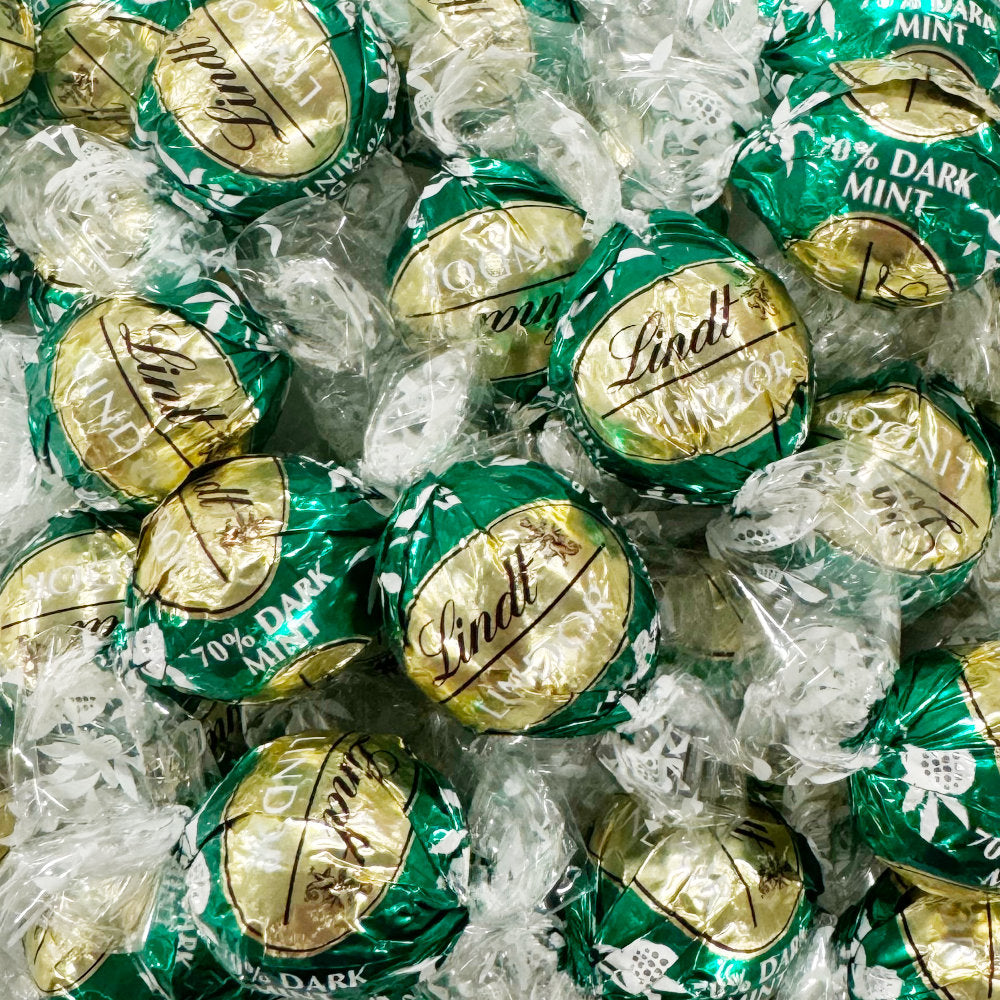 Lindt Lindor 70% Dark Mint Chocolate Truffles