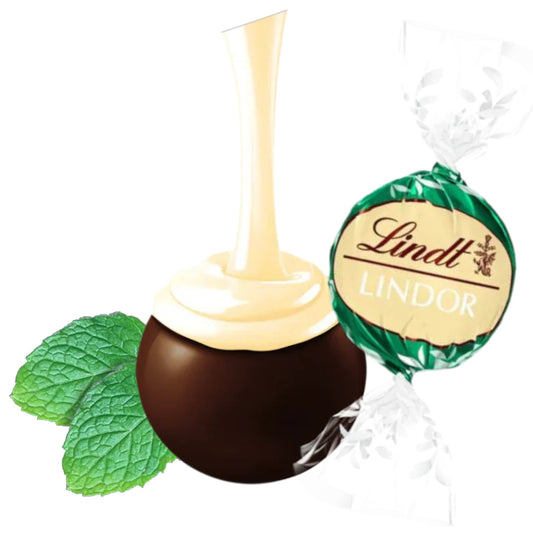 Lindt Lindor 70% Dark Mint Chocolate Truffles