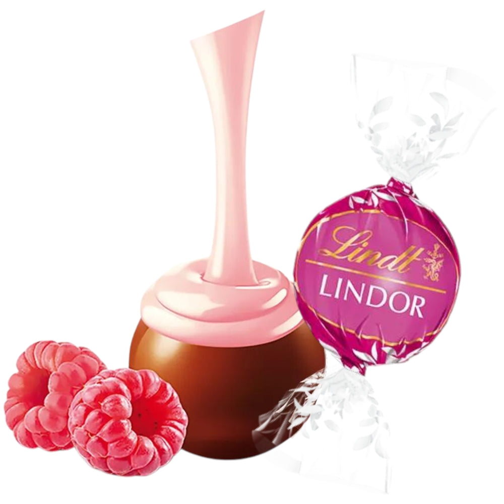 Lindt Lindor US Raspberries & Cream Milk Chocolate