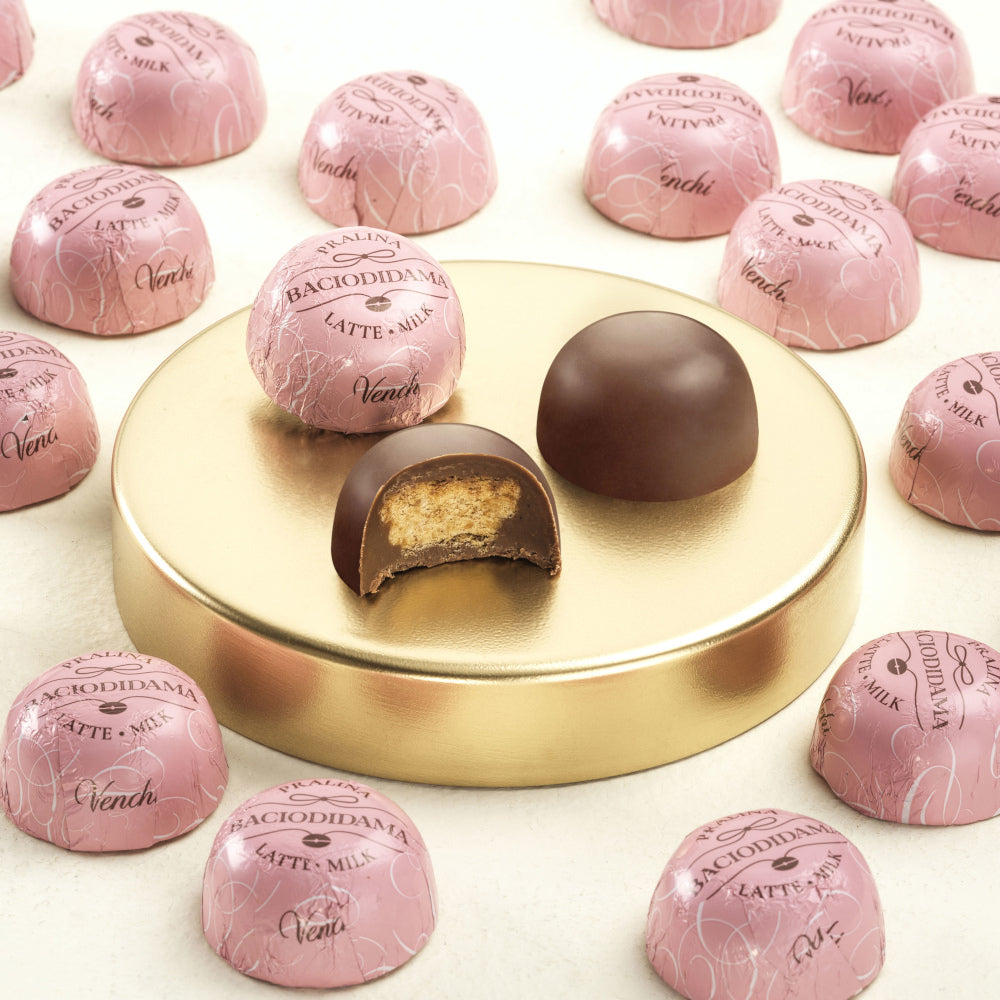 Venchi Bacio Di Dama Hazelnut Biscuit Milk Chocolate Truffles