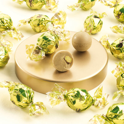 Venchi Salted Pistachio White Chocolate Pearl