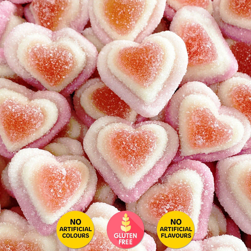 Triple Hearts Sweet Bag - 100gms