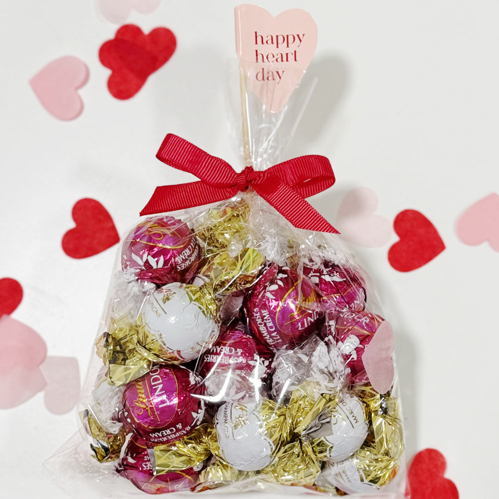 Valentine's Day Lindt Chocolate Gift Bag