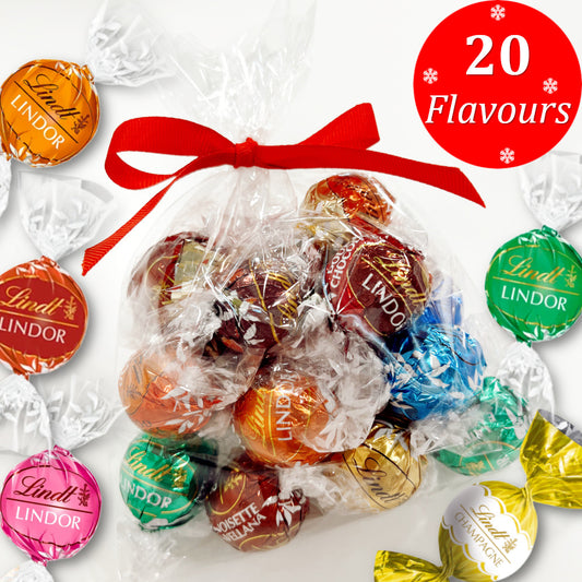 Lindt Lindor 20 Flavours Chocolate Gift Bag