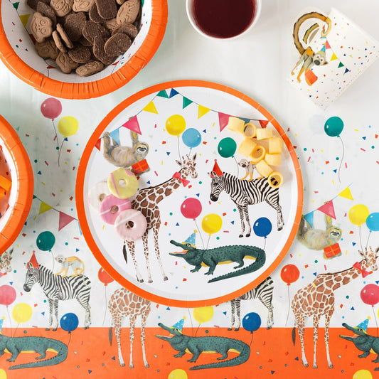 Party Safari Paper Plates