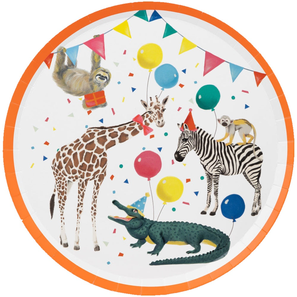 Party Safari Paper Plates