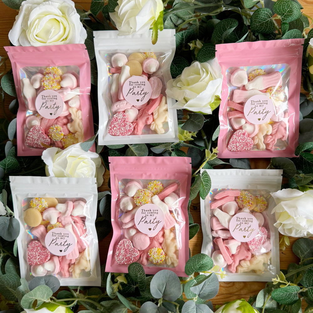 Pre Filled Mini Sweet Bags - Thank you for coming to my party