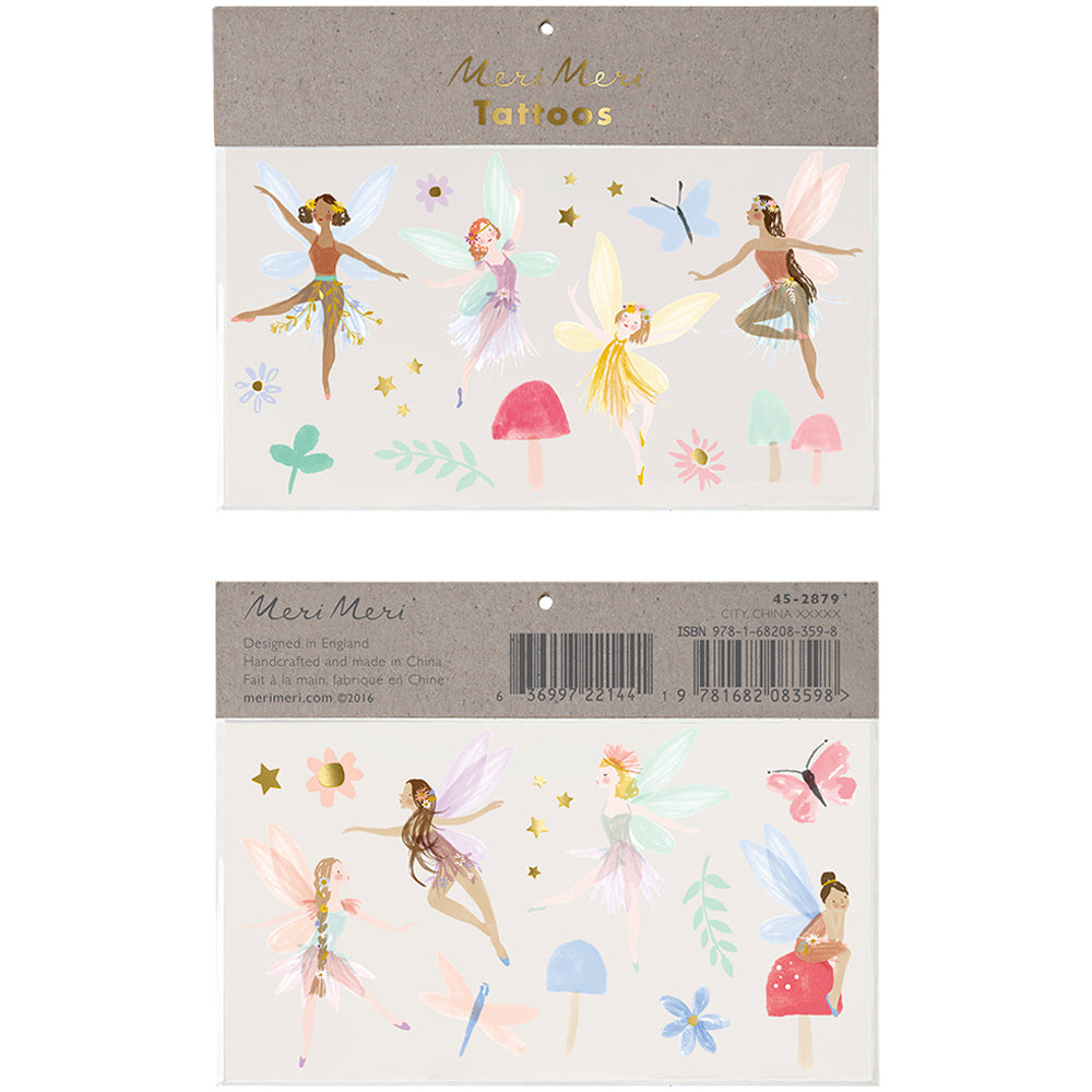 Fairy Large Temporary Tattoos