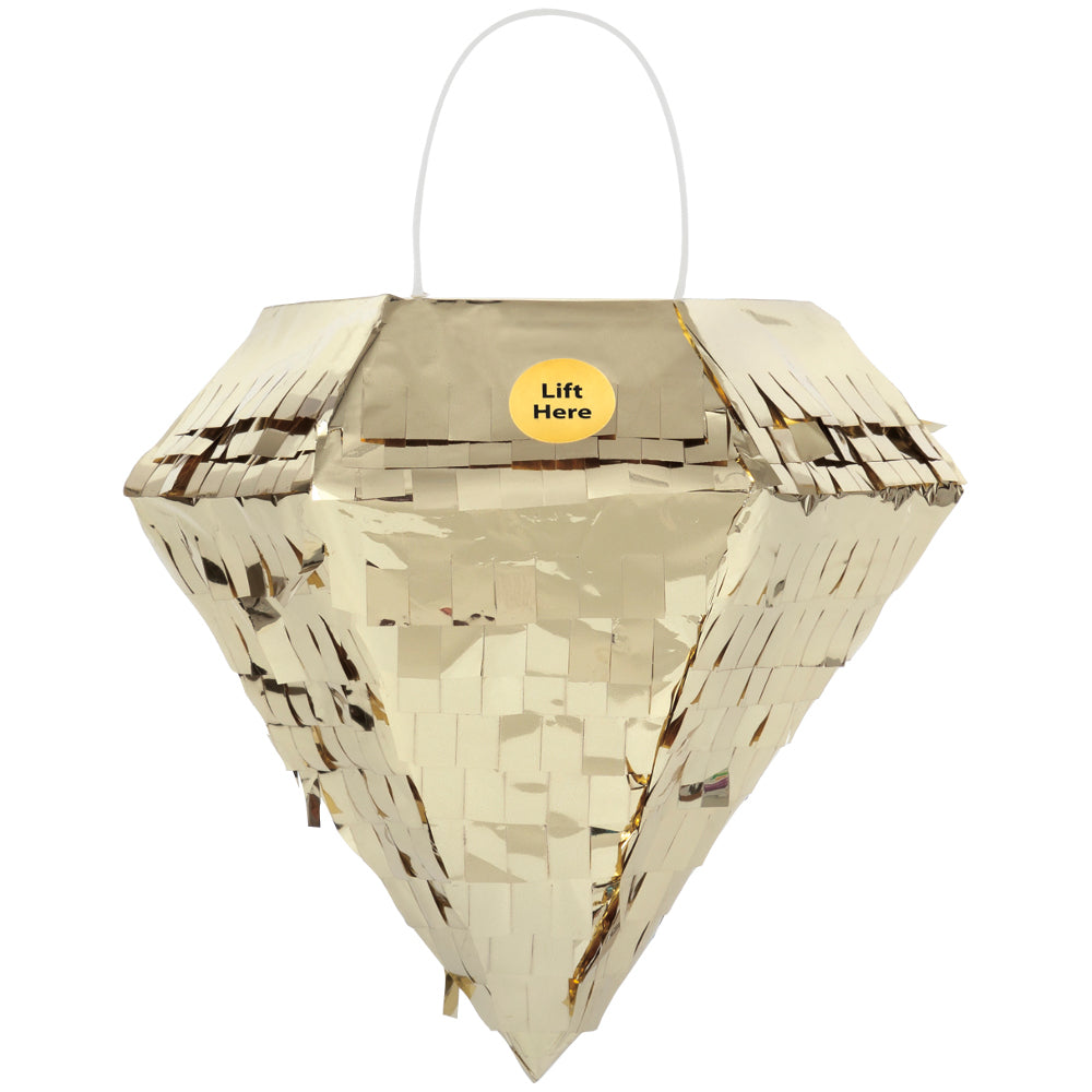 Mini Gold Foil Diamond Pinata