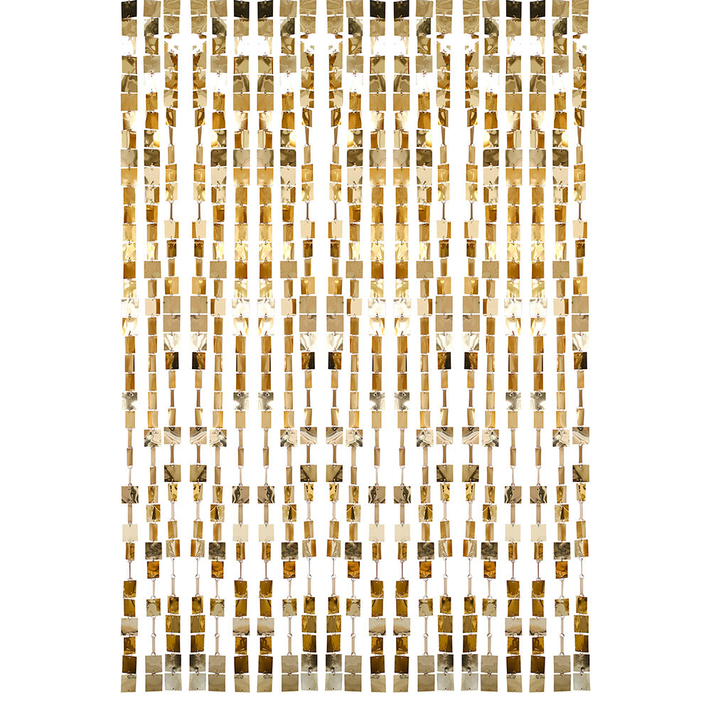 Champagne Gold Sequin Hanging Backdrop Decoration