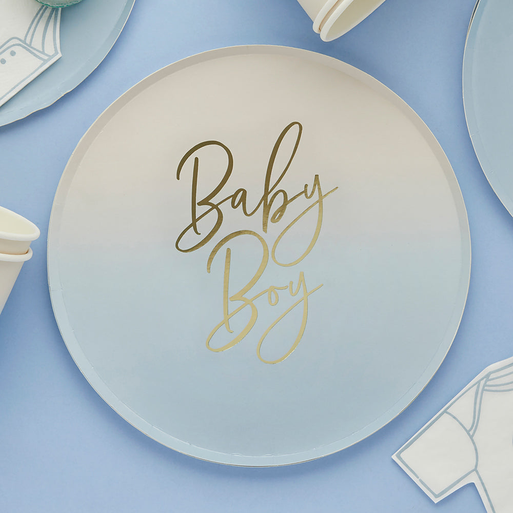 Baby on sale boy plates