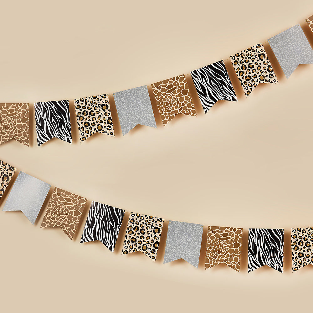 Safari Animal Print Bunting