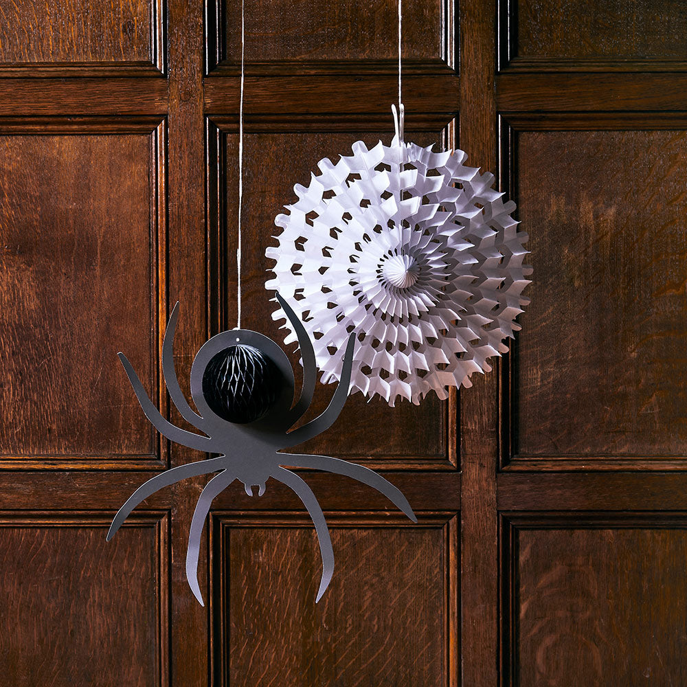 Spider Web & Spider Honeycomb Hanging Decorations