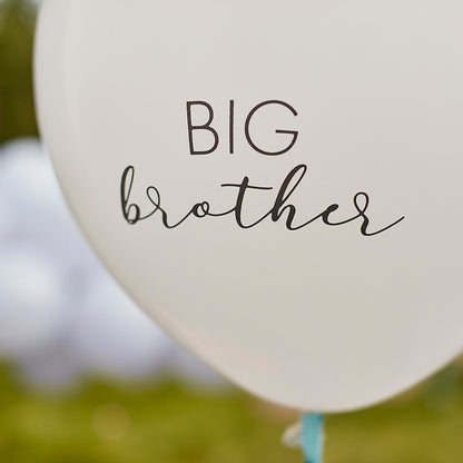 Big Brother Balloon with Blue Tassels