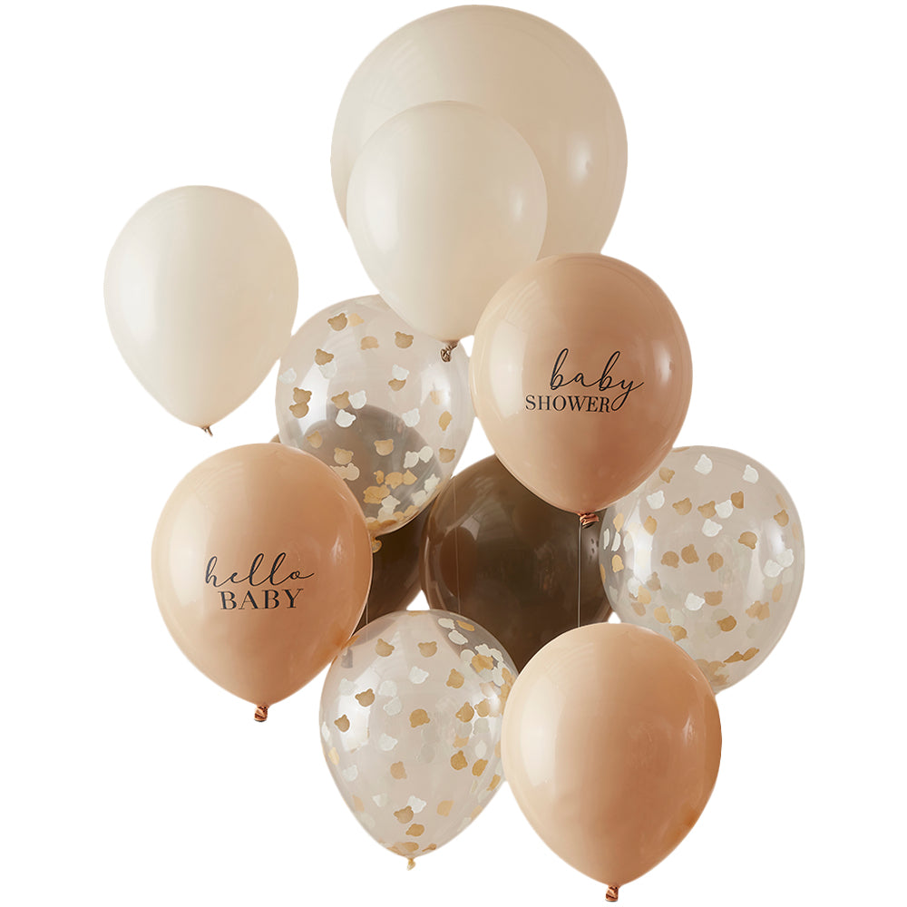 Neutral Baby Shower Balloon Bundle