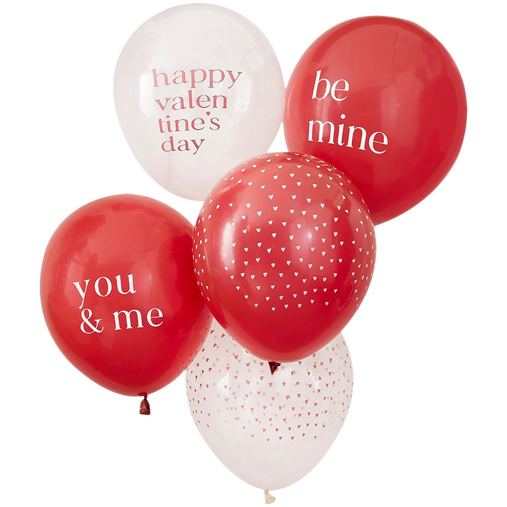 Happy Valentines Balloons Bundle