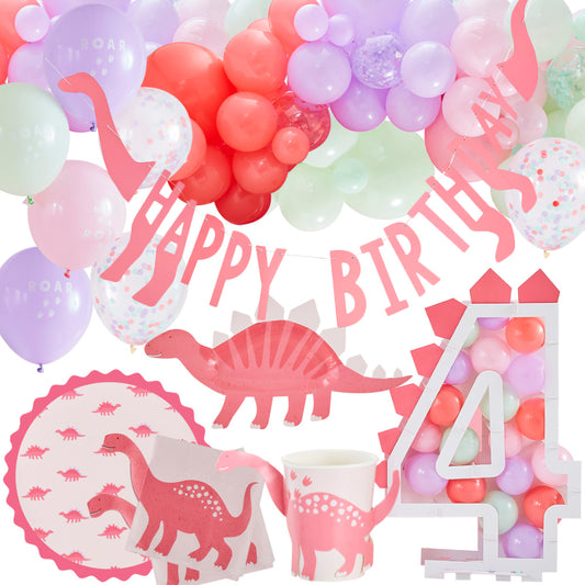 Party Like a Dinosaur Birthday Decorations & Tableware